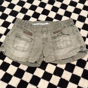 Billabong Olive Green Cargo Shorts